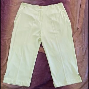 Page & Tuttle Cool Swing Micro Twill Golf Capris